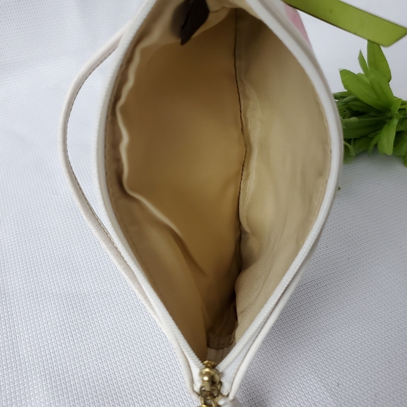 COACH Wristlet White Multi-Color CC Scribble Wristlet - Picture 4 of 15